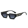 2023 Cross-border new retro men's sunglasses, European and American fashion women's trendy square street style narrow-framed sunglasses details Picture